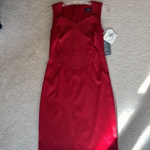 CDC Red evening dress